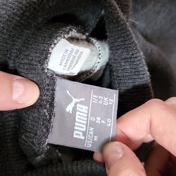 PUMA, boot-cut lounge pants, ladies Medium, pre-owned, grey - Picture 3 of 3